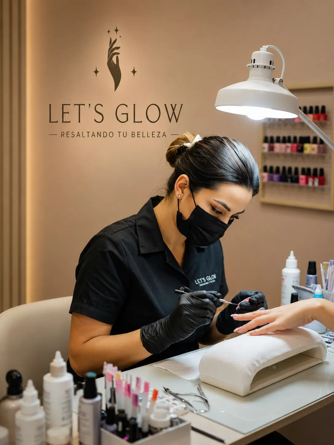 Manicurista Let's Glow